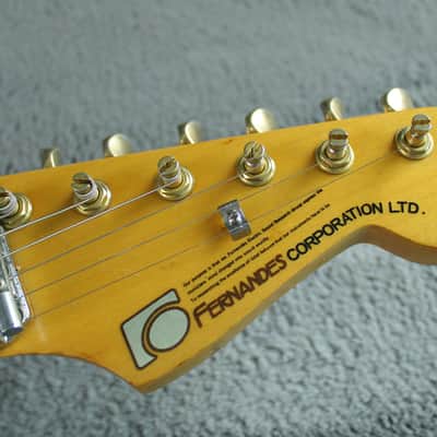 Fernandes/Burny S-Style - Tobacco Burst Japan Floyd Rose Style image 8