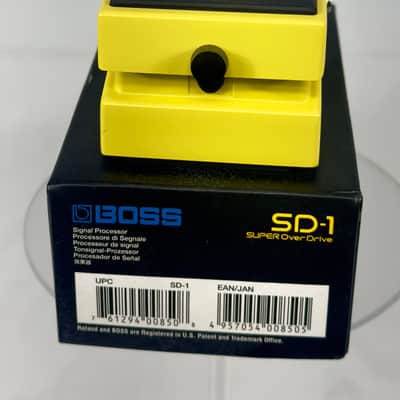 Boss SD-1 Super OverDrive Yellow W/ Box image 5