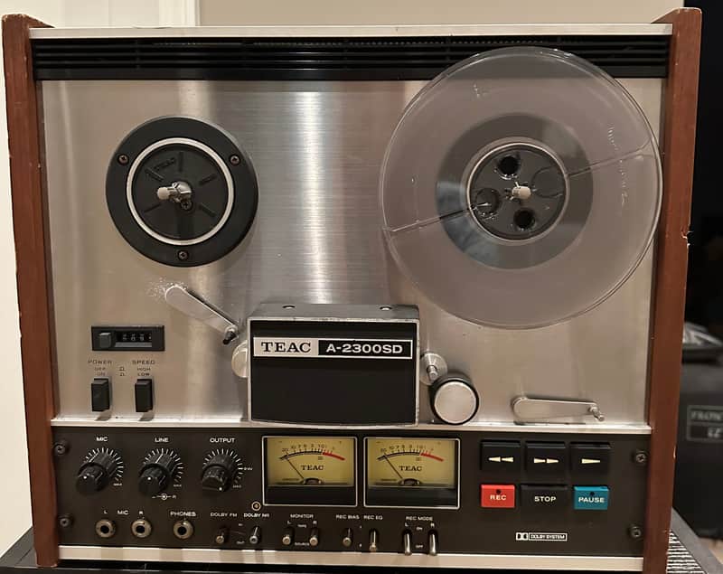 Teac 2300SD 2 Track Stereo Recorder / Analog Tape Machine 1/4” reel to reel image 1