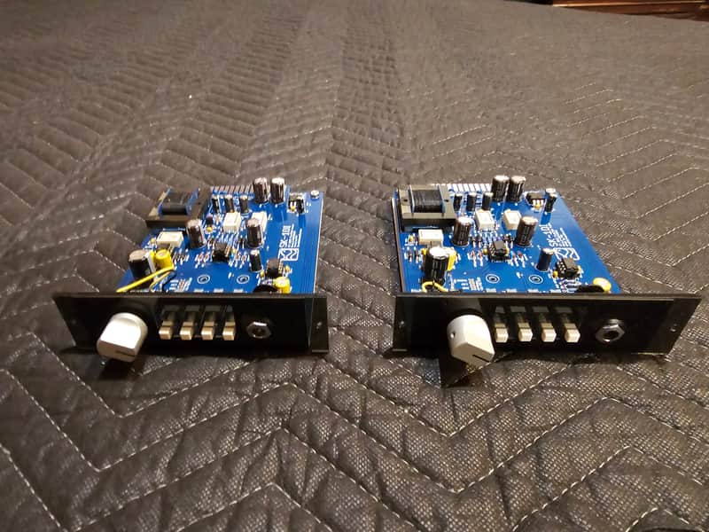 Fivefish SK1-DI 500 Series Microphone Preamp - Pair image 1