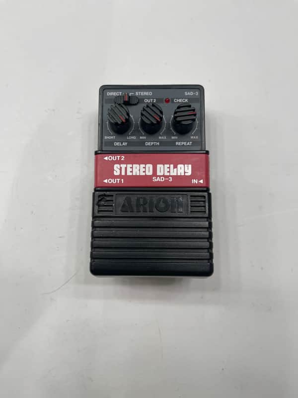 Arion SAD-3 Stereo Delay Analog Echo Vintage Guitar Effect Pedal image 1