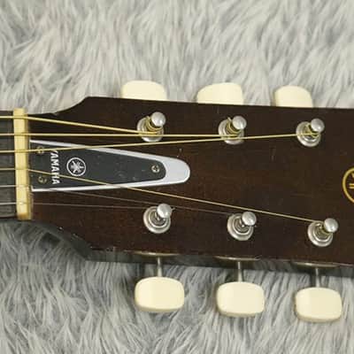 Vintage 1970 made Acoustic Guitar Yamaha FG-110 RED Label Made in Japan image 4
