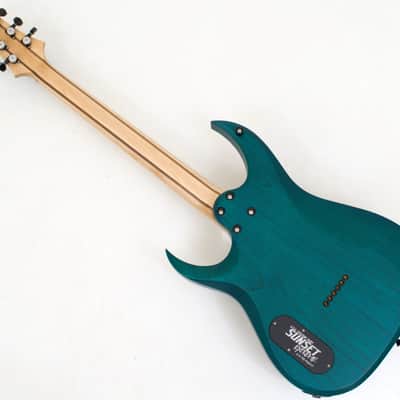 Schecter USA Sunset Extreme 6 Stabilized Top Electric Guitar image 9