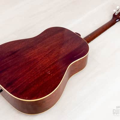1961 Gibson J-45 ADJ Vintage Dreadnought Acoustic Guitar Cherry Sunburst w/ Case image 17