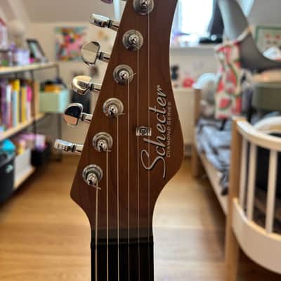 Schecter Nick Johnston Traditional HSS with Ebony Fretboard 2020 - Present - Atomic Frost image 7