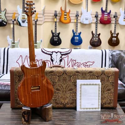 Paul Reed Smith PRS Private Stock # 11309 Santana Retro Flame Maple Top Brazilian Rosewood Fingerboard Raspberry Glow 8.00 lbs image 10