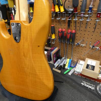 Fender Jazz Bass 1975 - Natural - Ash Body image 13