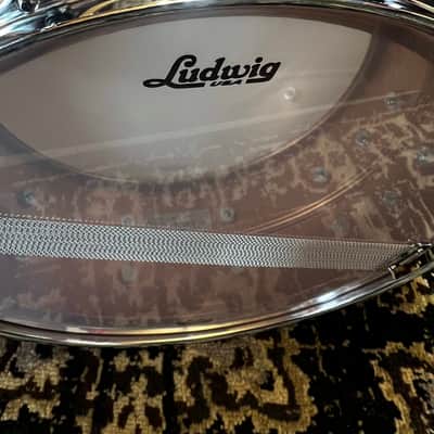 Mint Ludwig LC663T Copper Phonic 6.5x14" 10-Lug Snare Drum with Tube Lugs - Raw Copper image 5