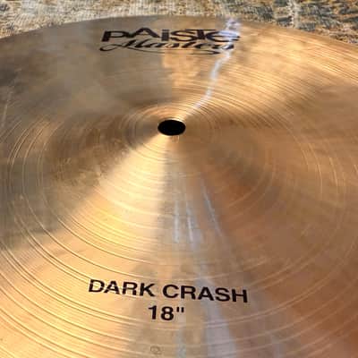 Paiste MASTERS Dark Crash 18” Gorgeous PAPER THIN Dark Complex at 1295 g Don’t Pay $550 For A Guess image 5