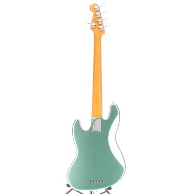 Fender Certified Pre-Owned American Professional II Jazz Bass V, Maple Fingerboard, Mystic Surf Green (J10) (06699) image 6