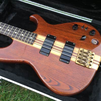Mint 1981 Aria Pro II SB-900 Matsumoku 4 String Bass in Walnut Perfect image 20