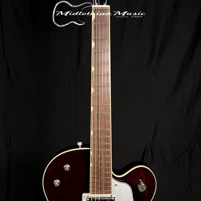 Gretsch G6119T-62 Vintage Select Edition - '62 Tennessee Rose - Hollow Body w/Bigsby & Case - Deep Cherry Stain Finish image 3