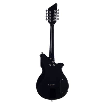 Airline Guitars MAP Mandola Black Left-Handed image 7