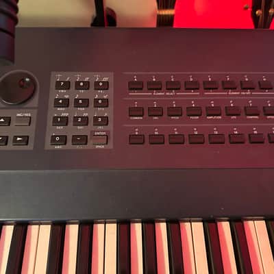 Yamaha EX5 - 76Key - Synthesizer/Workstation/MIDI controller 1990’s - Blue image 6