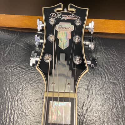 D'Angelico Premier SS Semi-Hollow Black Flake image 5