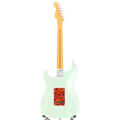 Fender Certified Pre-Owned American Professional II Stratocaster Thinline, Rosewood Fingerboard, Transparent Surf Green (J11) (11101) image 6