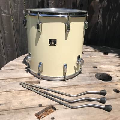 TAMA Swingstar 16x16 Floor Tom Aspen White 80’s image 2