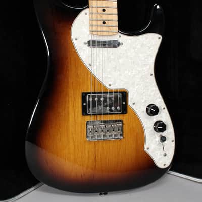 2012 Fender Pawn Shop Series '70s Stratocaster Deluxe 2-Color Sunburst w/HSC image 2