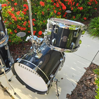 Ludwig Breakbeats by Questlove 10/12/13/16 4pc Shell Pack - Black Sparkle image 3