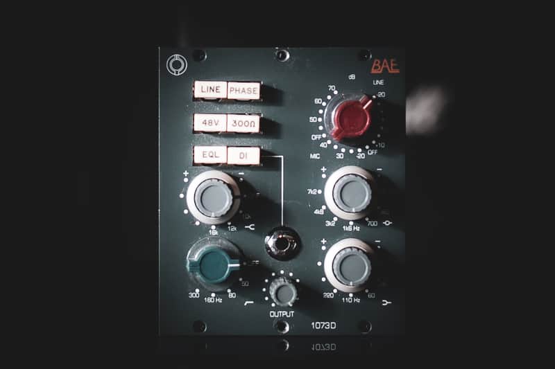 BAE 1073D Deluxe 500 Series Mic Pre / EQ Module 2010s - Blue Unit 3of3 image 1