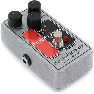 Electro-Harmonix Hot Tubes Nano Overdrive 2013 - Present - Red / Black / Gray image 3