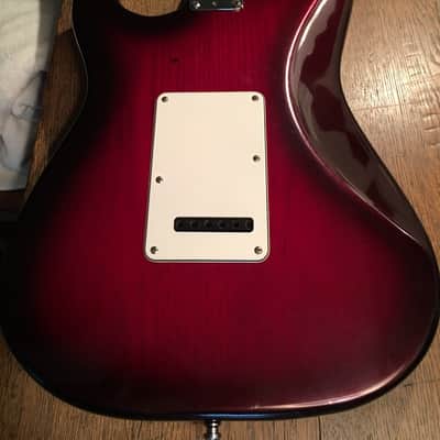 Fender Strat Plus Deluxe 1991 Crimson Frost image 8