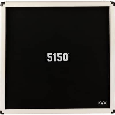 EVH 5150 4x12 Iconic Series Guitar Speaker Cabinet, Ivory image 1