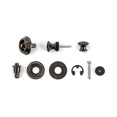 Dunlop SLS1033BK Straplok Dual Design Strap Retainer System, Black image 5