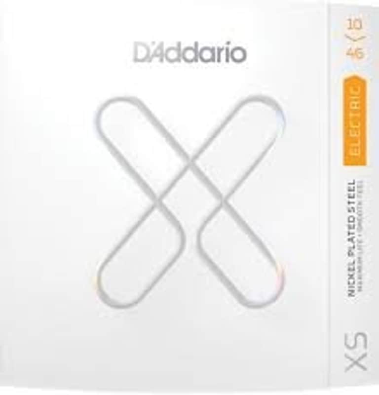 D'Addario XS Coated Electric Guitar Strings String Gauge:Regular Light 10-46 image 1