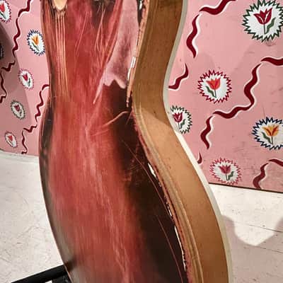 1966 Gibson EB-2 Bass Project Husk - Natural Finish image 10