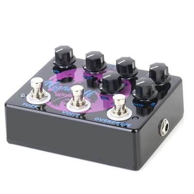 Caline DCP-08 Nightwolf Fuzz Overdrive Effect Pedal Dual Guitar Pedal (Price includes the import duty for US buyer) image 2