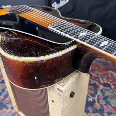 1945 Epiphone Triumph Archtop Acoustic Solid Woods Made in NY USA- Refret image 21