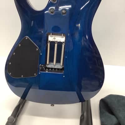 Ibanez S670QM-SPB Standard with Mahogany Body, Jatoba Fretboard 2018 - Sapphire Blue Burst image 7