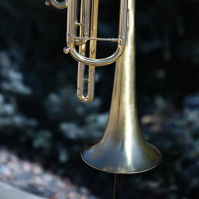 Bb Bass Trumpet - Scratched and Buffed Lacquer - NEW student model / great as a secondary or marching horn image 2