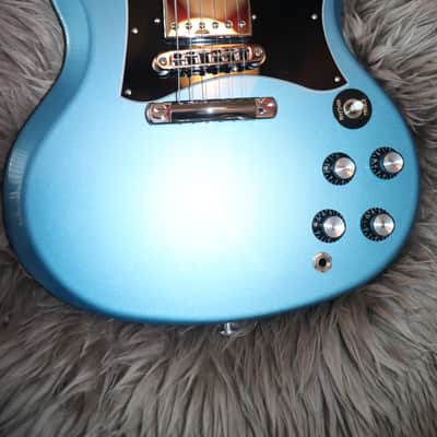 Gibson SG Standard Pelham Blue 2021 Pelham Blue image 5