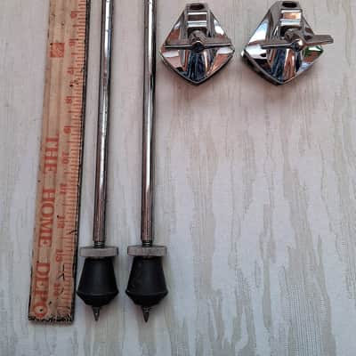TAMA Superstar/Imperialstar Bass Drum Spurs with Brackets image 2