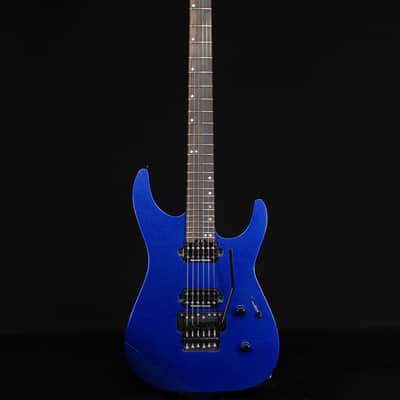 Jackson American Series Virtuoso, Streaked Ebony FB, Mystic Blue image 5