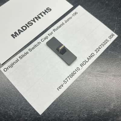 ORIGINAL Roland Slide Switch Cap (22475325) for Juno-106, HS-60, MKS-30, MKS-80