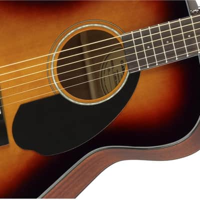 Fender Classic Design CC-60S Concert 3-Colour Sunburst Acoustic Guitar image 4