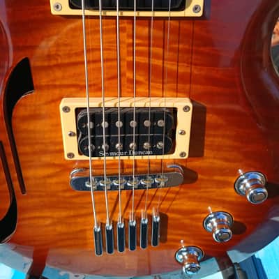 Yamaha AES620HB - Flamed Sunburst image 2
