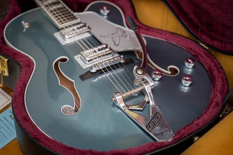 2023 Gretsch G6136T-140 140th Anniversary Double Platinum Falcon (DEMO VIDEO) image 1