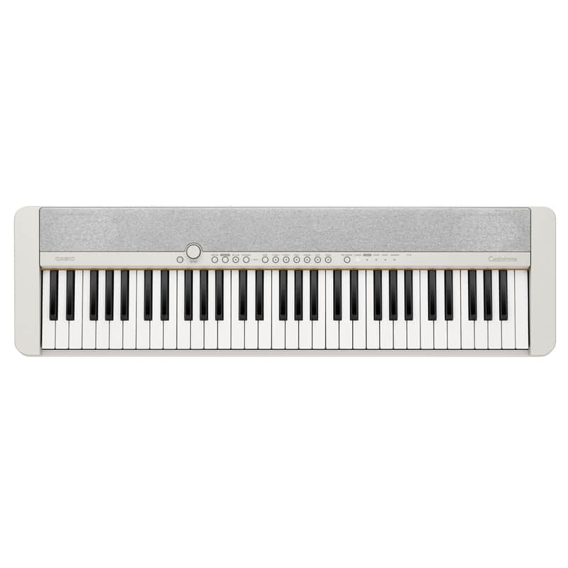 Casio CT-S1 Portable Electronic Keyboard, White image 1