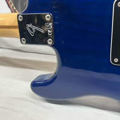 Fender Limited Edition Player Stratocaster HSS Plus Top Electric Guitar MIM - Made in Mexico - Blue Burst image 14