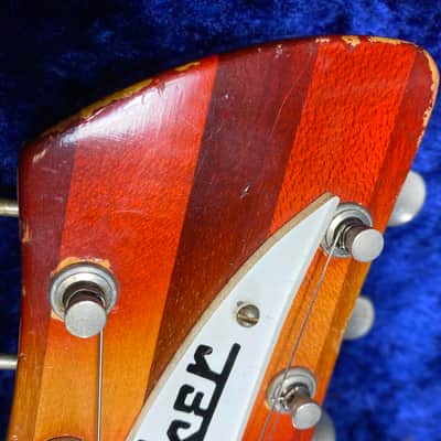 1966 Rickenbacker 375-6 - Fireglo - Includes Hardshell Case image 8
