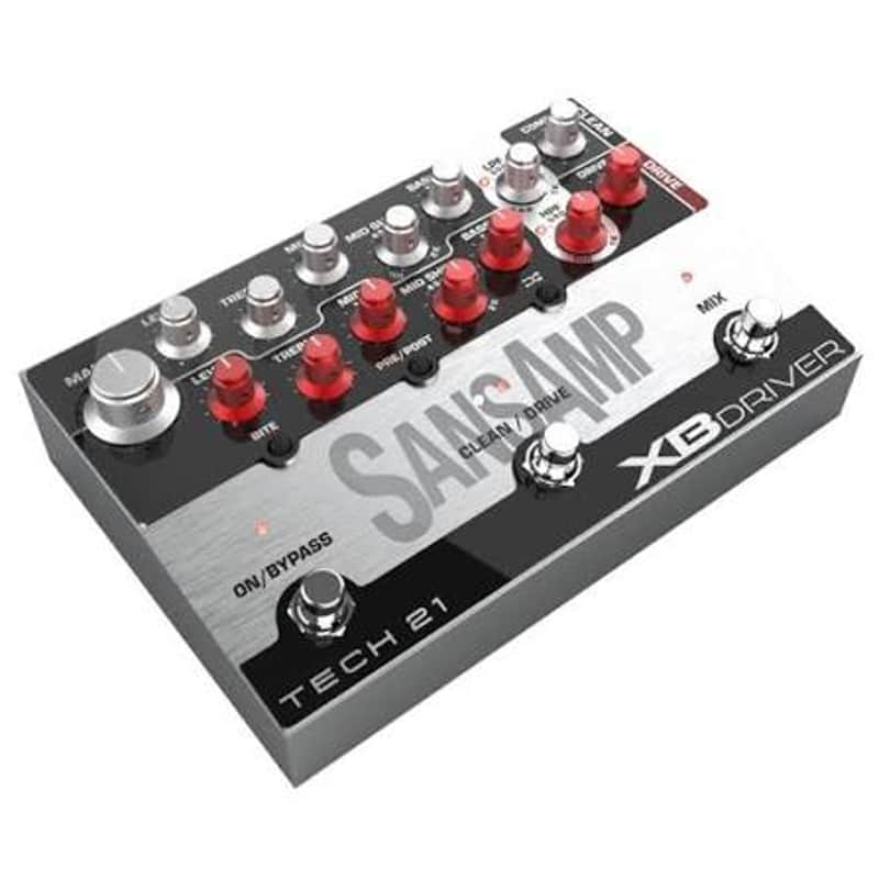 Tech 21 SansAmp XB Driver 2024 - Present - Silver image 1