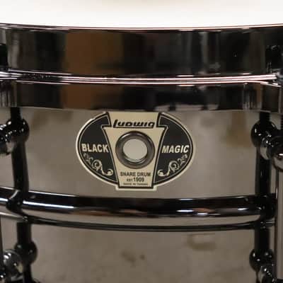 Ludwig Black Magic 5.5x14 Snare Drum image 2