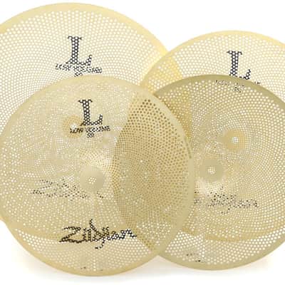 (MINT) Zildjian L80 Low Volume LV468 Box Set - 14 Inches Hi-Hats, 16 Inches Crash, 18 Inches Crash Ride image 1