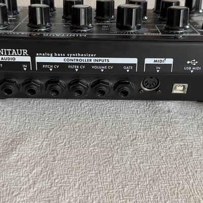 Moog Minitaur Rev2 TBP002 + Moog Wood Side Kit — boxed, PSU, fully tested image 4