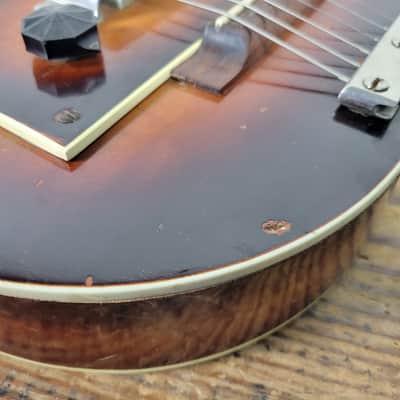 1930's Slingerland Songster 400 Lap Steel Squareneck - Sunburst With OHSC image 16