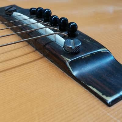 Vintage Ventura V-6 Acoustic Guitar (Made in Japan, Natural Gloss) image 2